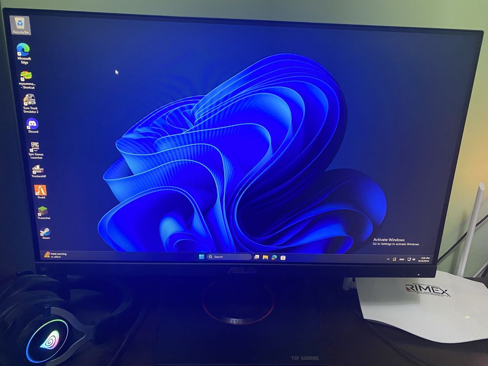 Gaming setup с гаранция