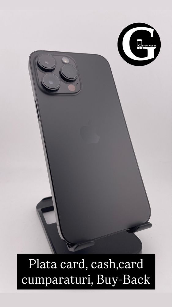 G Store Mobile! OFERTA: iPhone 14 PRO MAX 256gb,zero cicluri-100%!