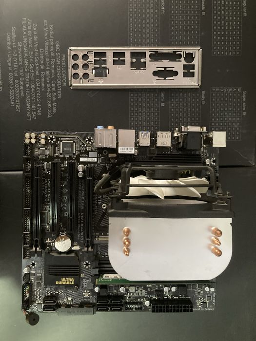 Kit placa de baza, procesor, ram