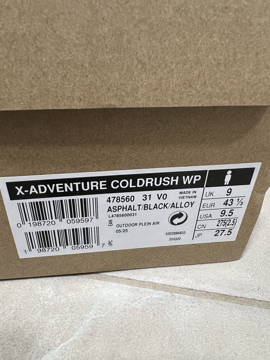 Salomon X-Adventure Coldrush WP noi