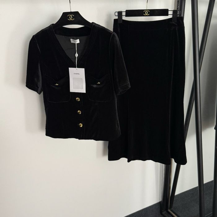 Balmain set потник и пола различни цветове