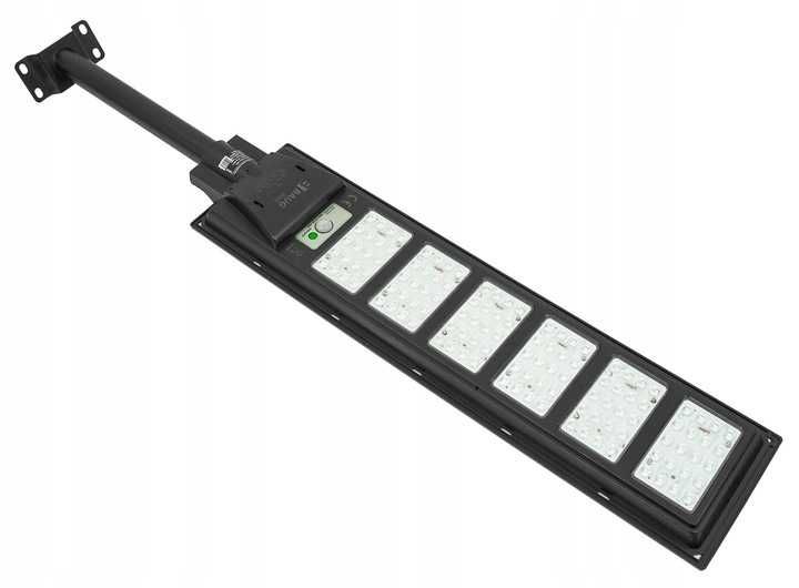 Lampa LED solara exterior 2200W senzor telecomanda 12Ah+suport (B5806)