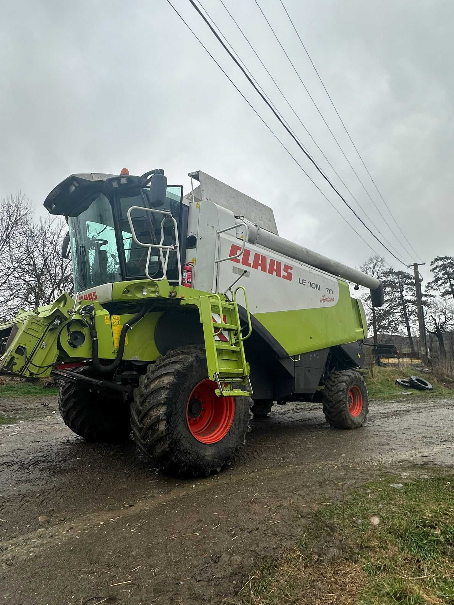 Claas lexion 570 montana 4x4 masa e 7,5 metru 3600 ore