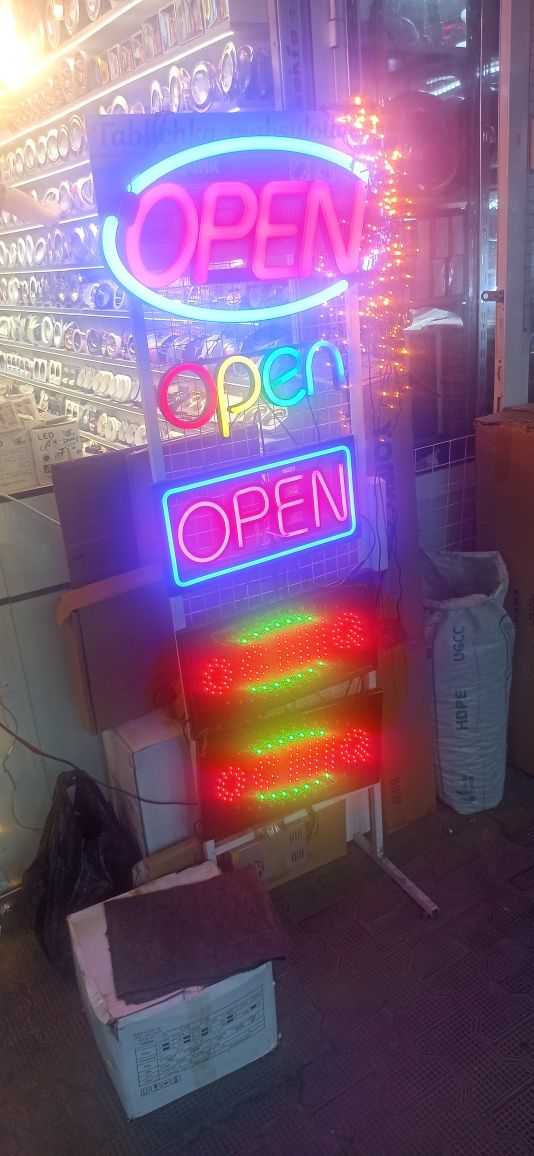 Tablichka Open Вывески открыто