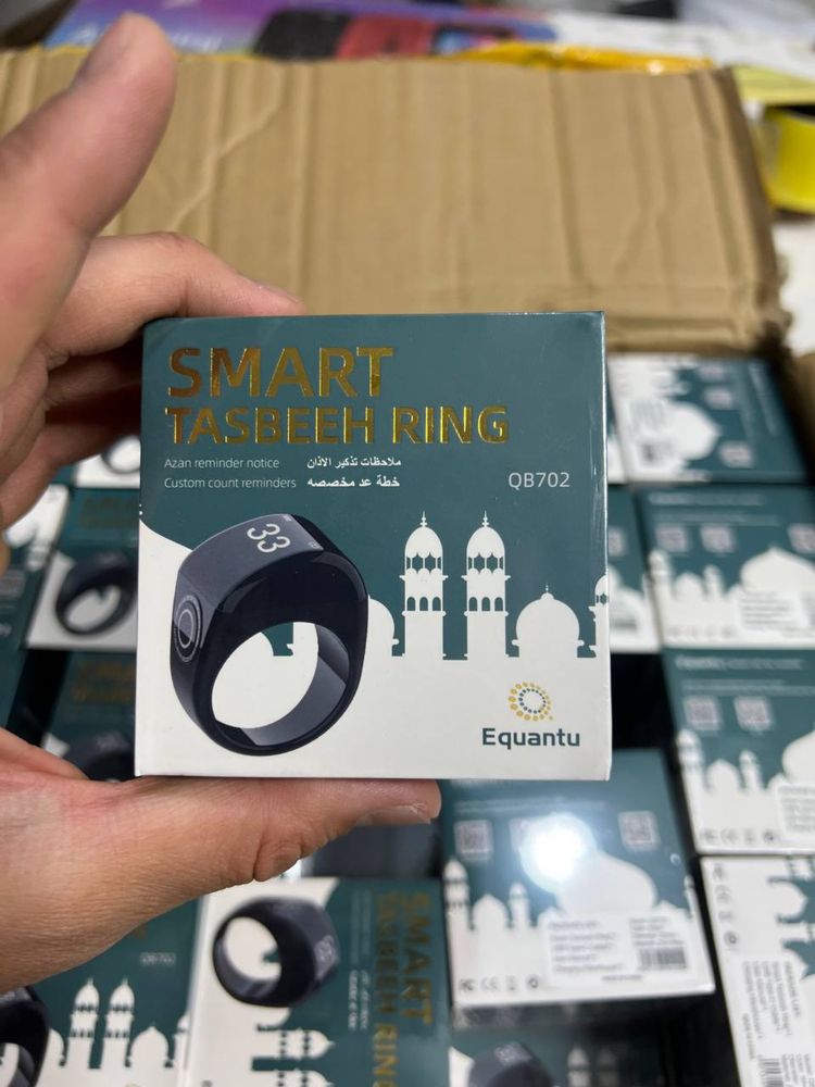 Smart tasbeeh ring ОПТОМ / Eguantu / ZIKR RING / Смарт кольцо / Тасбих