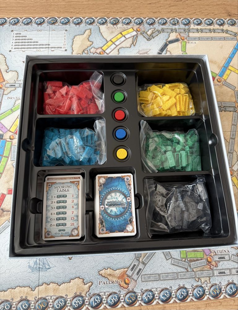 Настолна игра Ticket to ride Европа