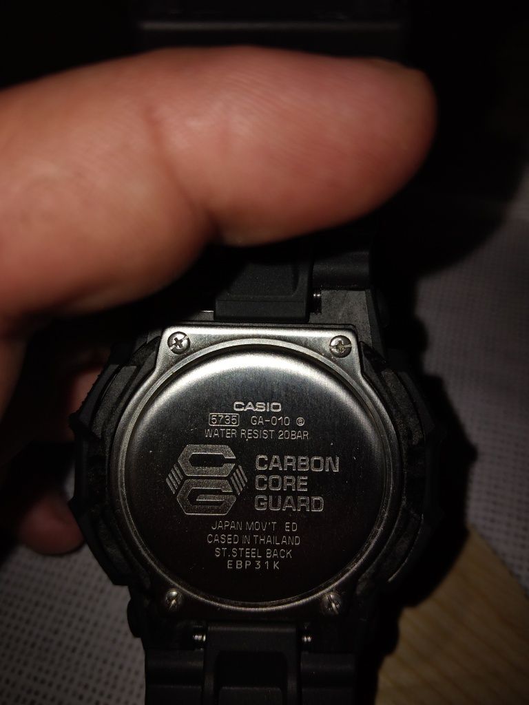 Casio ga-010  black