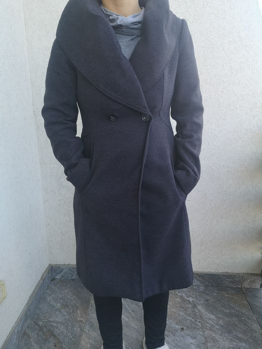 Palton superb  gri L