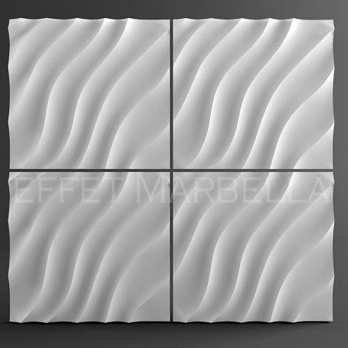 Декоративни 3D панели - 3д гипсови панели, облицовки за стени 0078
