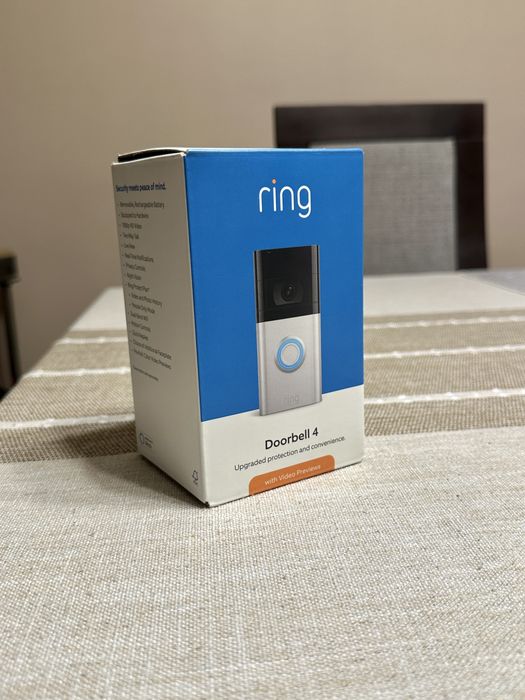 Ring Video Doorbell 4 Wi Fi звънец USA