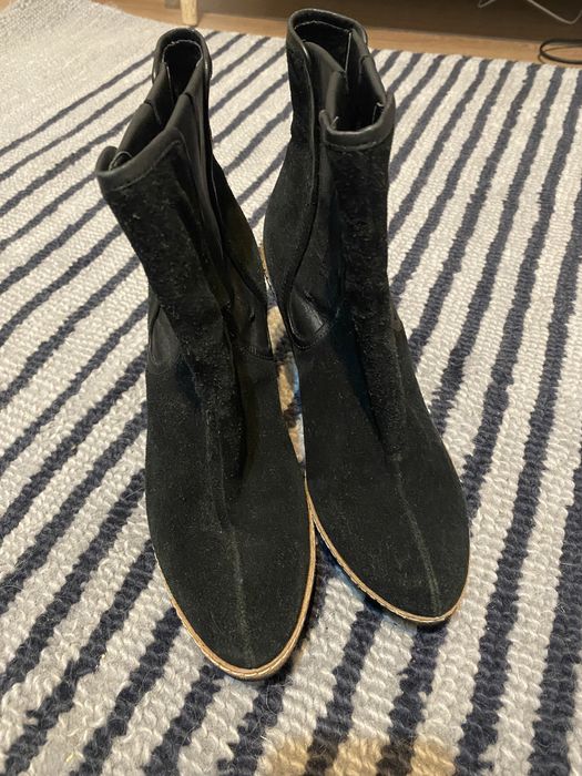 Ghete Calvin Klein din piele (zara tommy hilfiger hm musette)