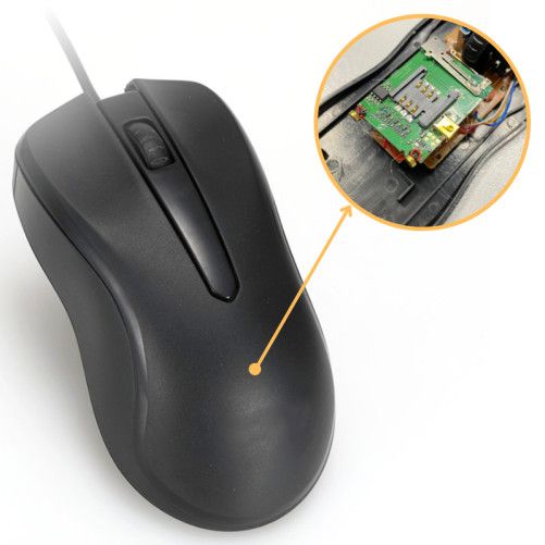 Mouse iUni MS1 cu Microfon Spion GSM, cu ascultare in timp real