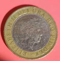 2 pound 2002 Olympics Commonwealth Games + 1 pound 1990