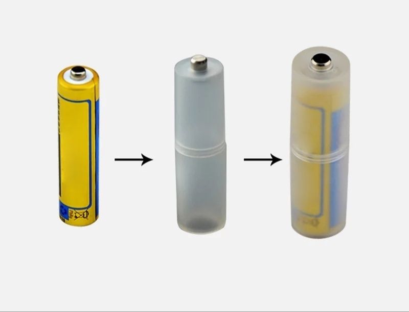 Переходники для батареек с ААА на АА