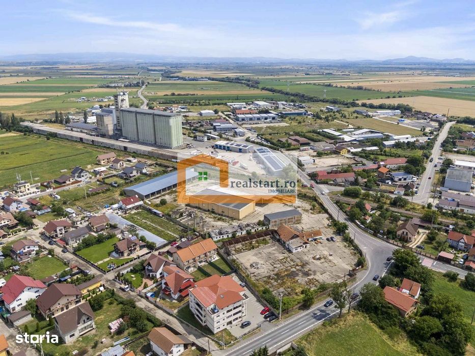 Acces E68, Codlea, Spatiu Industrial cu teren 1,7Ha, Dubla deschidere
