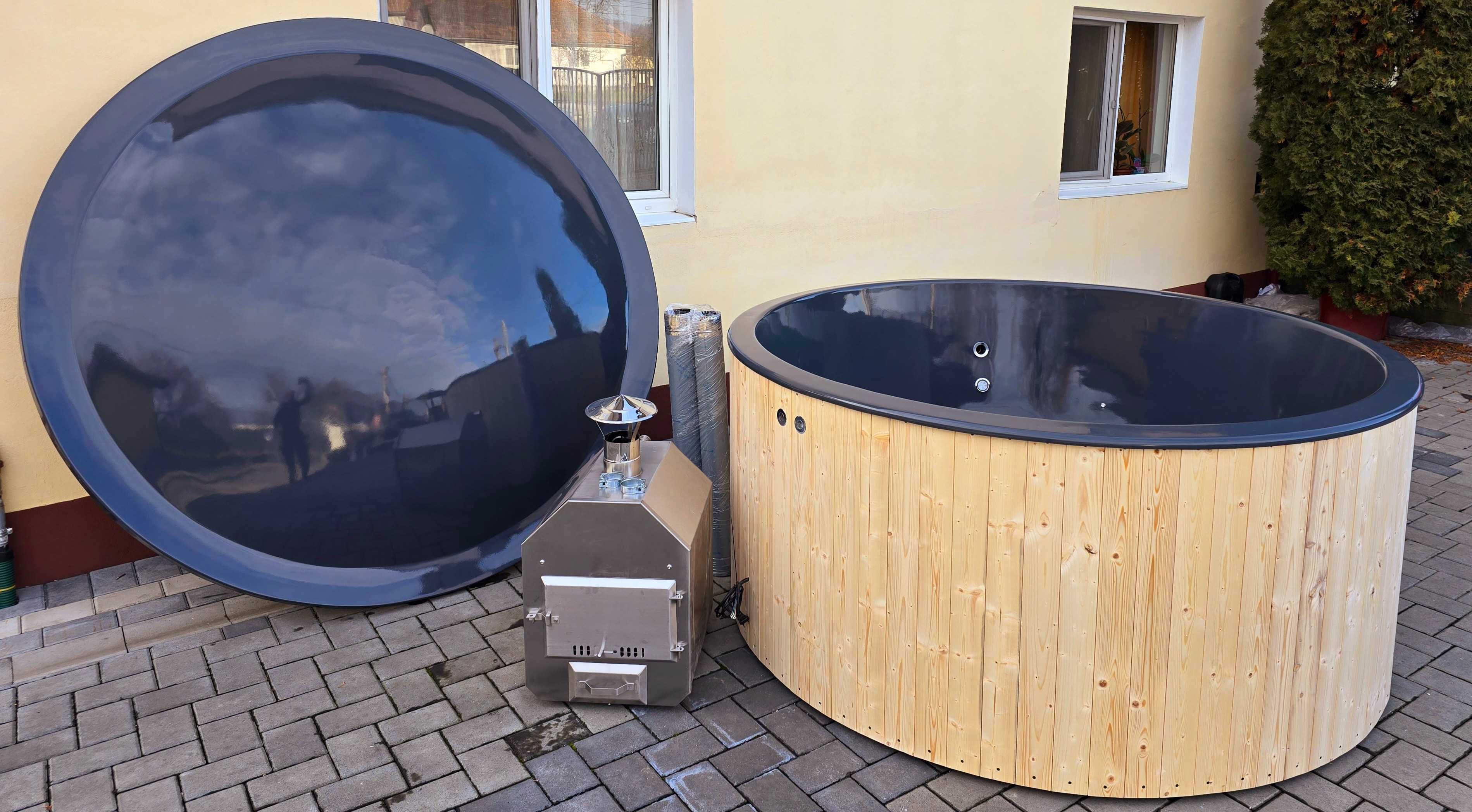 Ciubăr xxl 2.25cm cu sistem jacuzzi din fibra de sticla