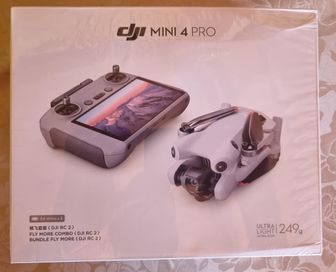 Дрон DJI Mini 4 PRO Fly More Combo + Smart Controller RC 2