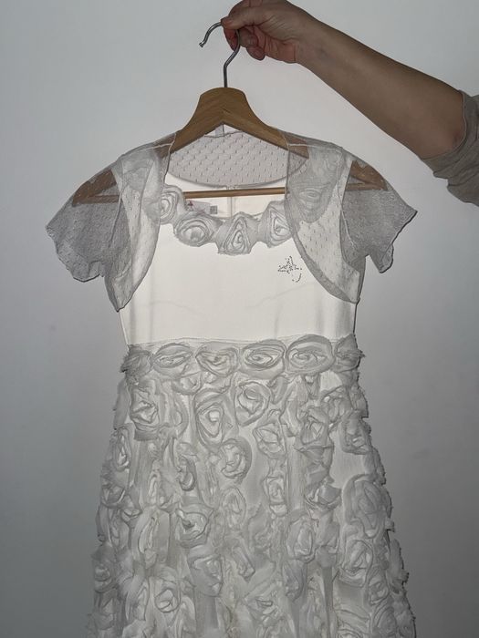 Белоснежна рокля италианска Juliette 10години