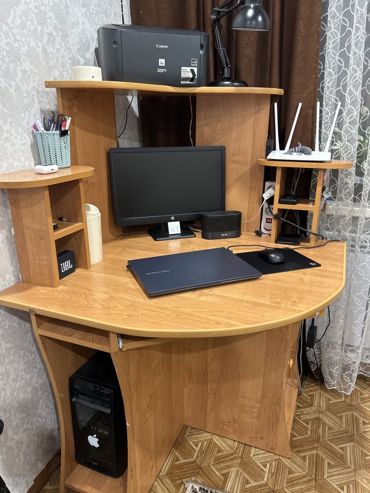 Стол угловой, рабочий, для учебы, компьютерный