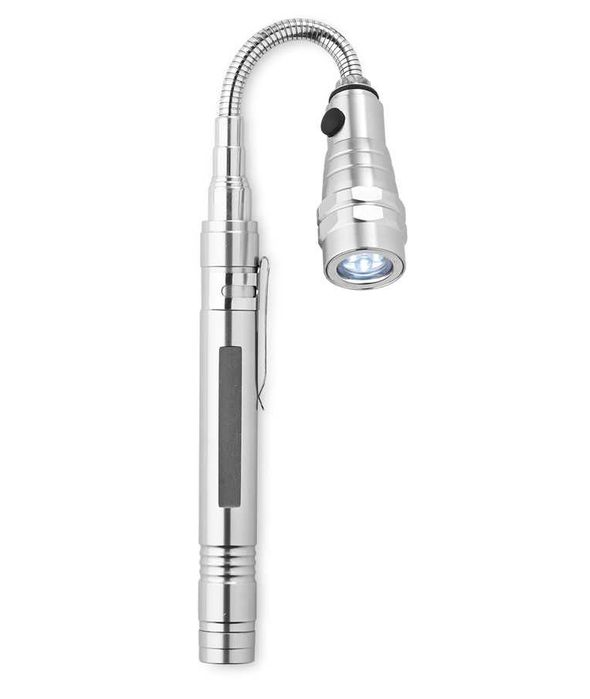 Lanterna LED telescopica, cu cap magnetic : pt. meseriasi sau cadou