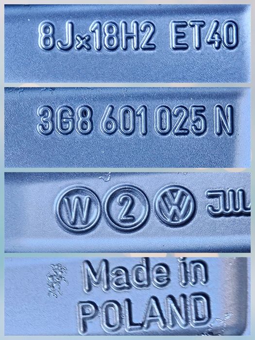 Jante VW 18 Passat 3G B8 R line echip iarna 235 45 18 Pirelli DOT 2023