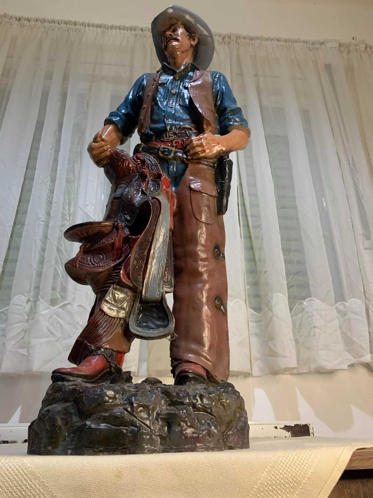 Statuie cowboy decor