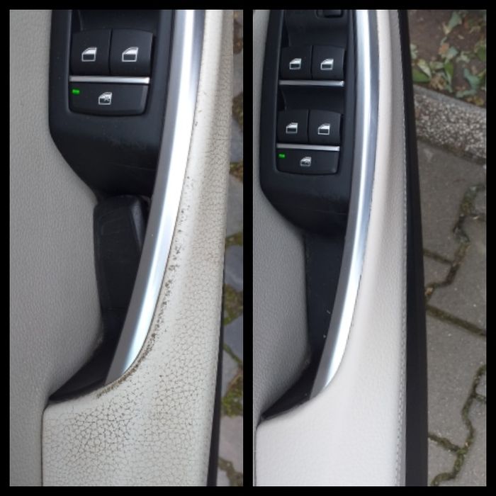 Vopsea de piele"Dakota/ Elfenbein-Weiss" BMW