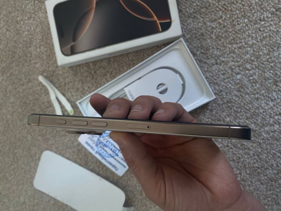 Iphone 16 Pro Max 256gb NARXI BO’LISHI