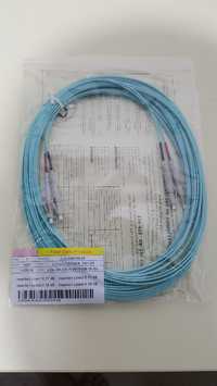 Cablu fibra optica duplex LC-LC, OM4, LSZH, 10m