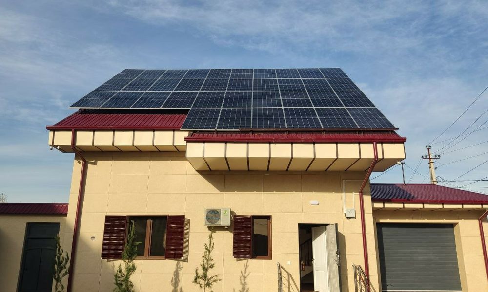 Quyosh panel o'rnatamiz