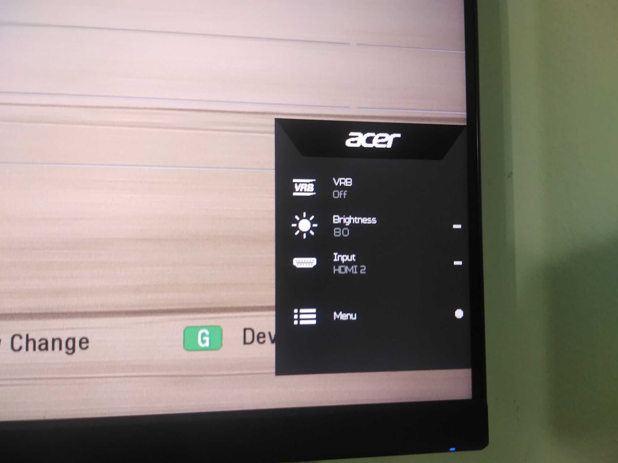 Monitor Gaming ACER QG 241Y, diagonala 24, Full HD, 1 ms