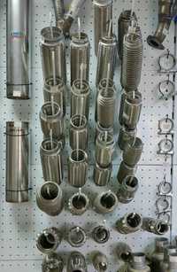 ГОФРЫ для выхлопных труб, различных модификаций, диаметров и длин.