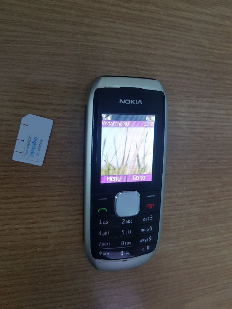 Telefon Nokia 1800 LCD color butoane necodat liber retea senior
