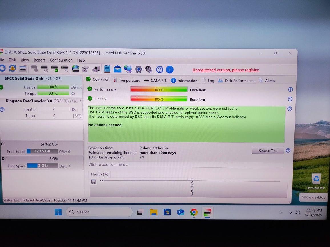 SSD Silicon Power A55 512GB