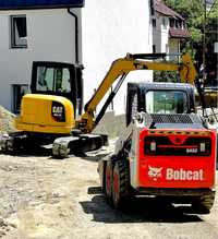Inchiriez BOBCAT Buldo Excavator Incarcator Frontal Dumper Demolari