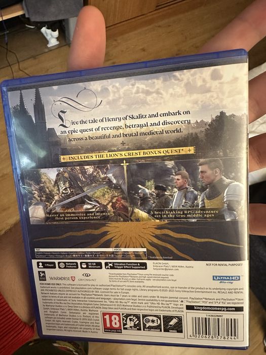 Kingdom Come Deliverence 2 PS5