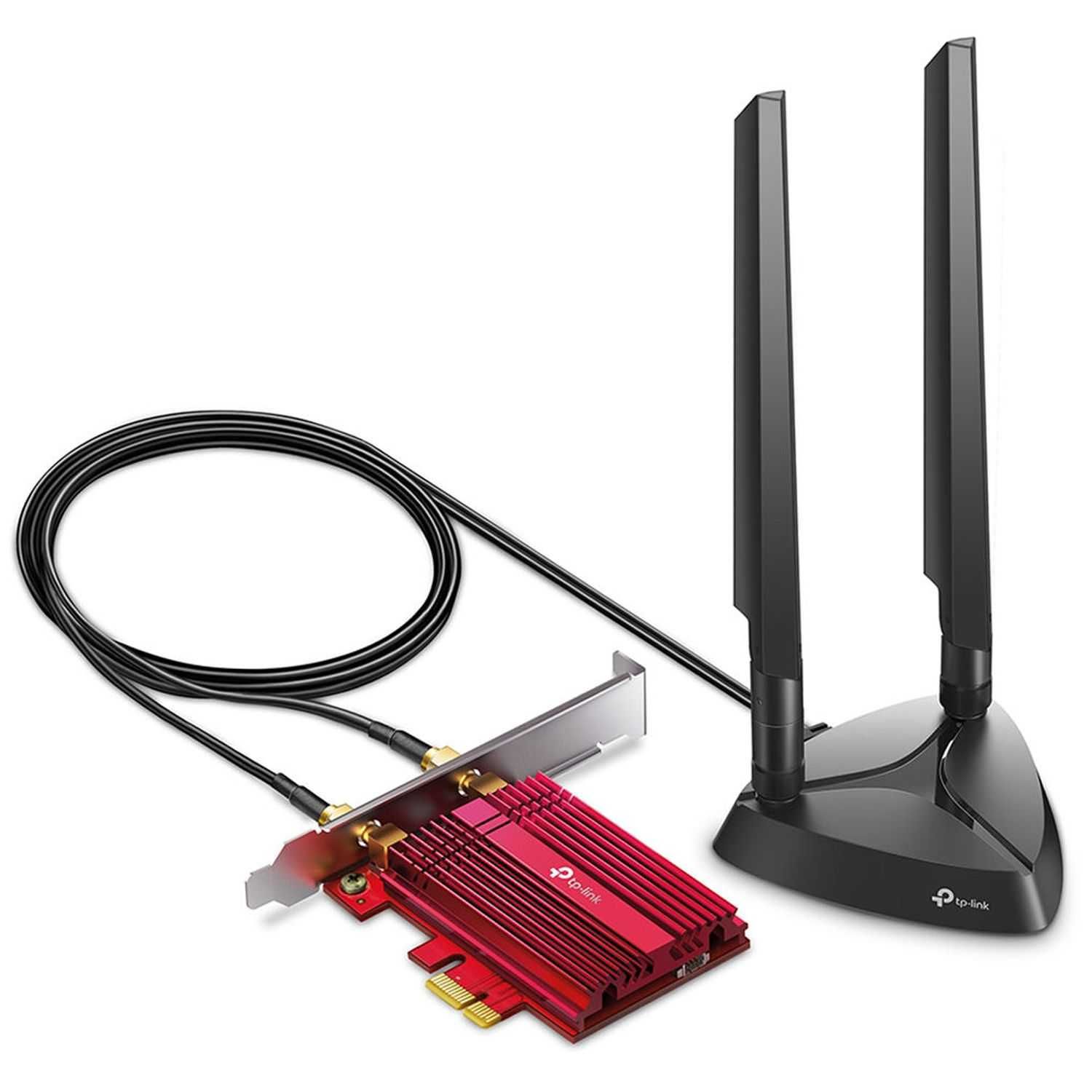 Adaptor Wi-Fi 6E |Bluetooth 5.3 | TP-Link Archer TXE75E. PCIe. AXE5400