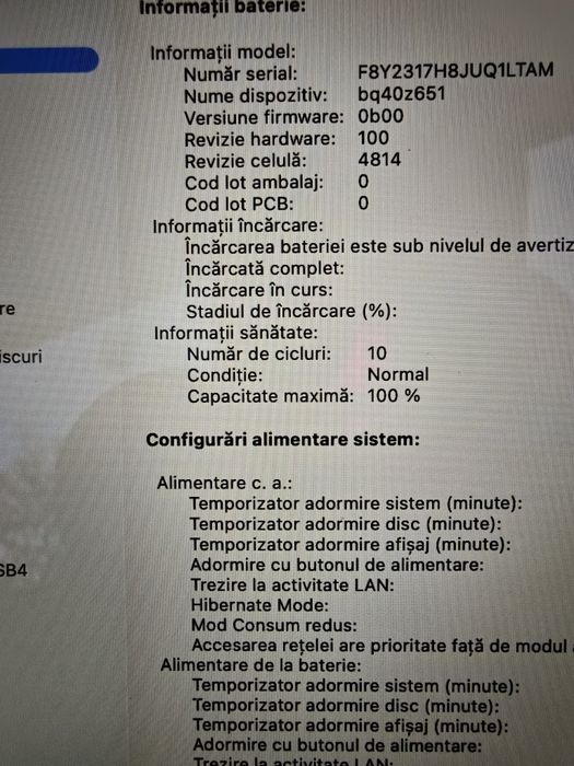 Vând MacBook Pro 14 inch, 2021 impecabil