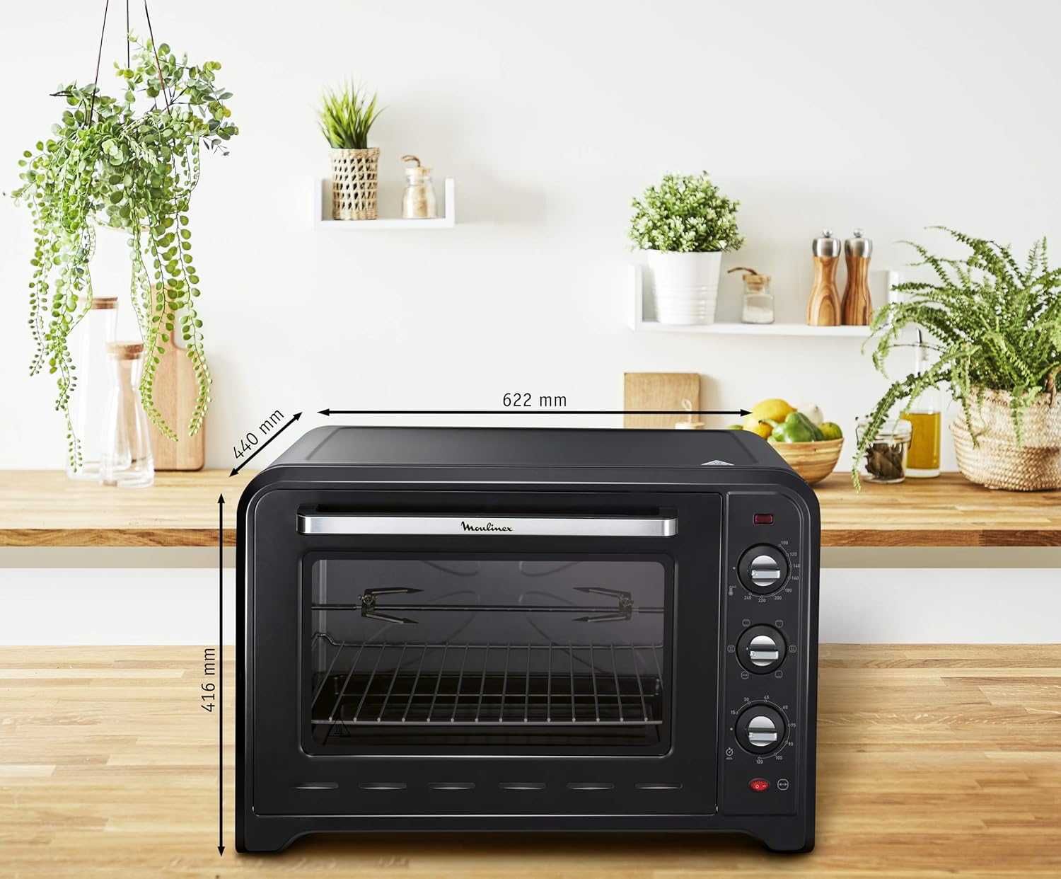 Cuptor electric 60L Moulinex Optimo cu rotisor si grill | 148705
