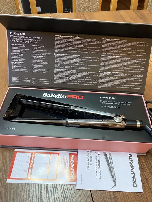 Продается; Утюжок Babyliss Pro Elipsis 3000