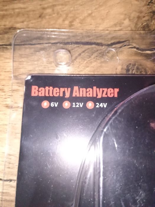 Aparat verificat stare baterie 6v-12v-24v,putere de pornire ,tensiune