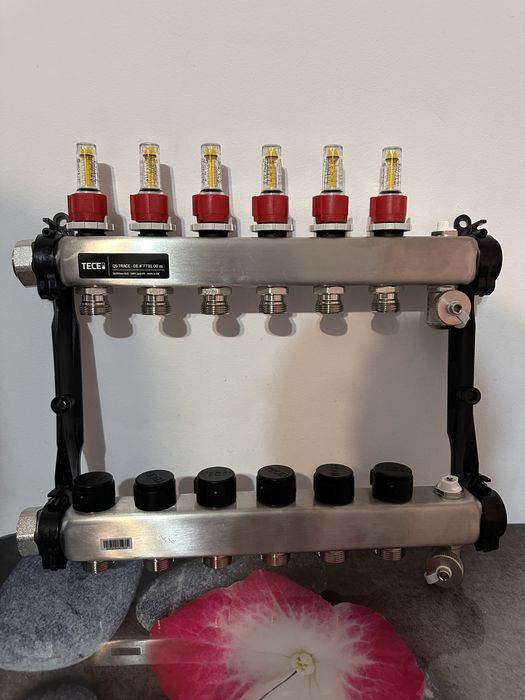 Distribuitor termica 6 căi / doua bucăti