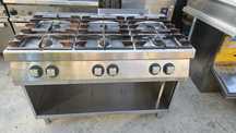 Aragaz 6 ochiuri Electrolux professional