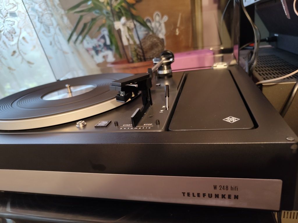 Pickup Telefunken W248 direct drive HiFi stereo