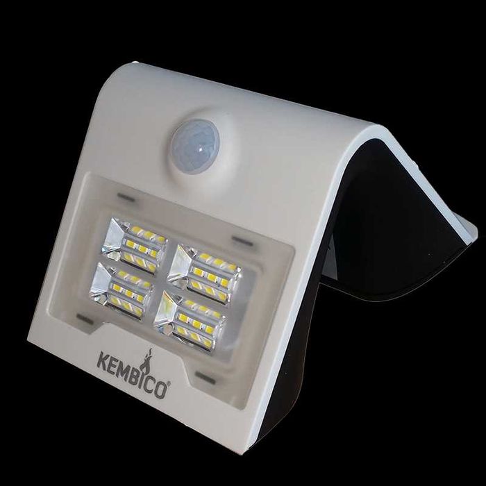 Aplica LED solara de exterior, senzor de miscare, 2 W, noua