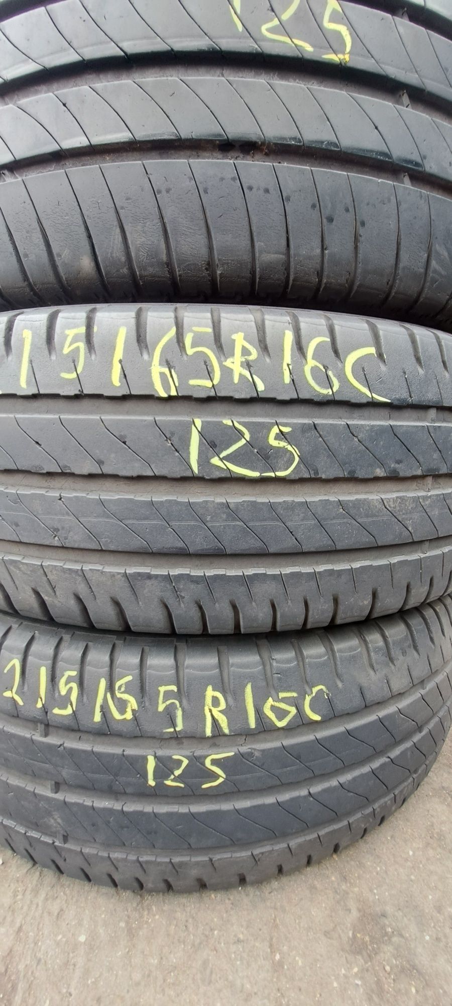 2x 215/65r16C Michelin vară Montaj Gratuit