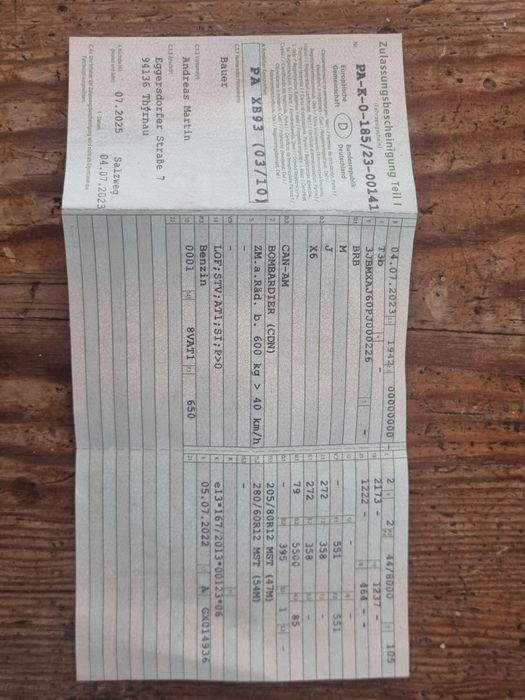 Can am 650  XXC     An 2023 inmatriculabila