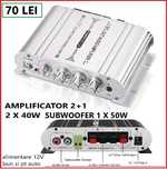 Amplificator 2 x 40w+1x50w