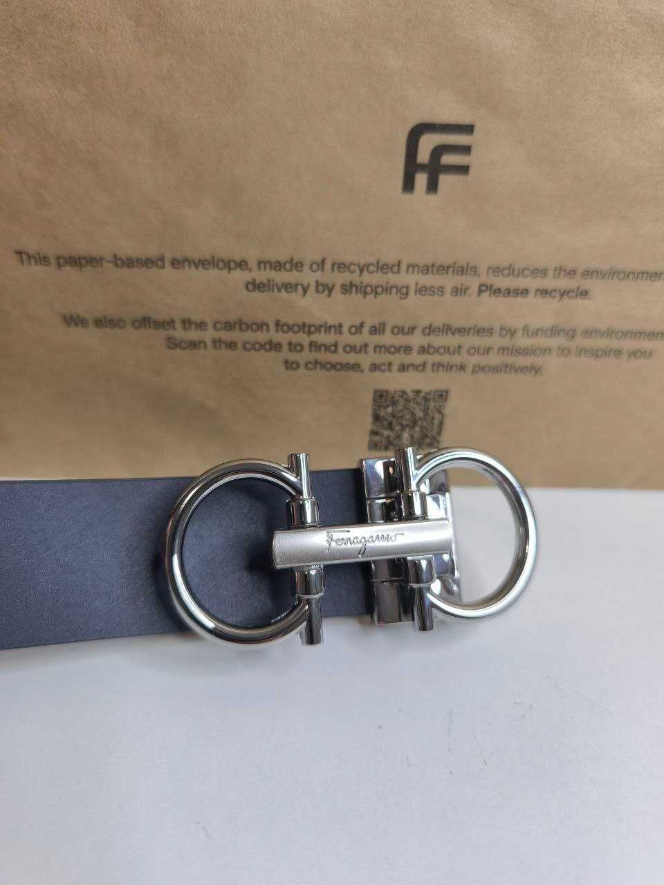 Мъжки колан Salvatore  Ferragamo ДВУЛИЦЕВ