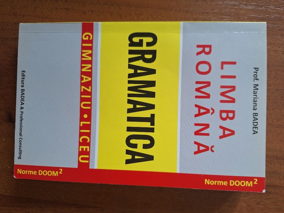 Gramatica - Gimnaziu, Liceu